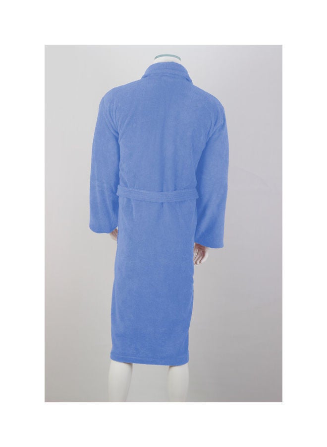 Egyptian Cotton Bathrobe Light Blue - v1622749509/N47961106A_3