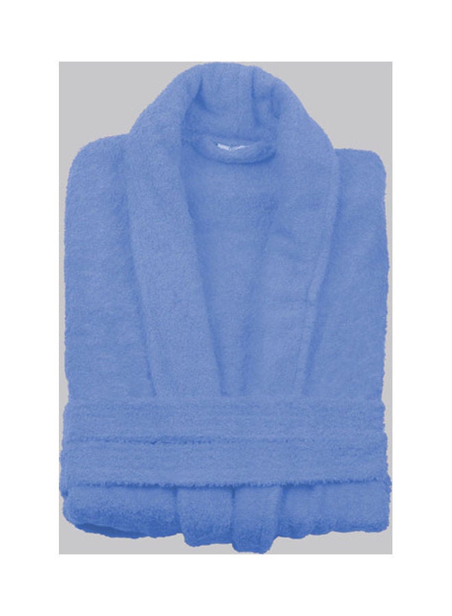 Egyptian Cotton Bathrobe Light Blue - v1622749509/N47961106A_5