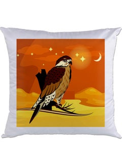 Bird Printed Cushion Multicolour 40x40cm