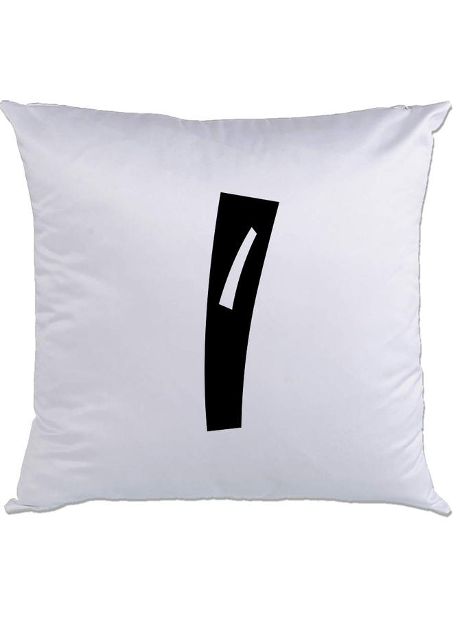 AMC DESIGN I Printed Cushion White/Black 40x40cm 