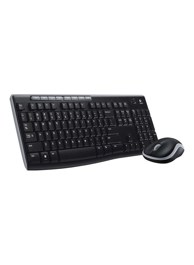 Logitech Wireless Keyboard And Mouse Set Black - Image 2