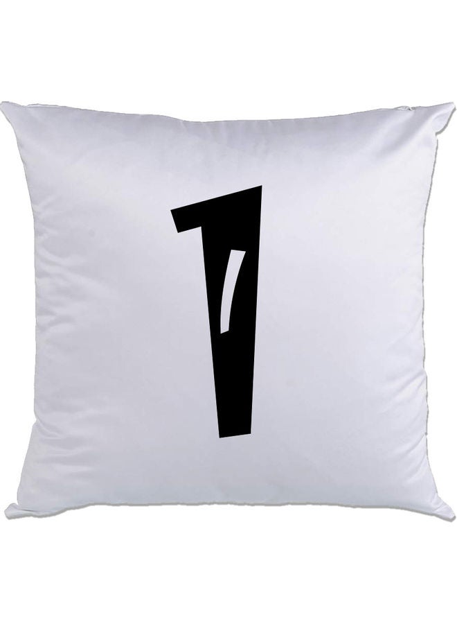 AMC DESIGN 1 Printed Cushion White/Black 40x40cm 
