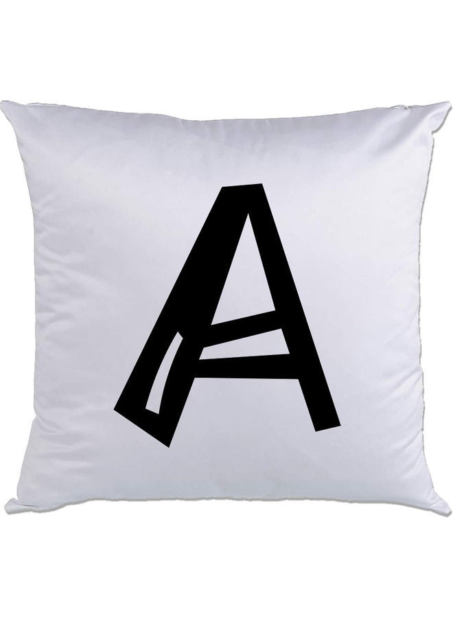 AMC DESIGN A Printed Cushion White/Black 40x40cm 