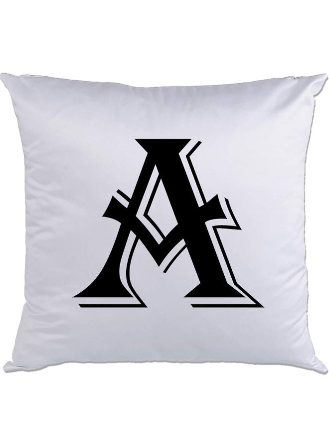 AMC DESIGN A-Printed Decorative Pillow White/Black 40 x 40cm 