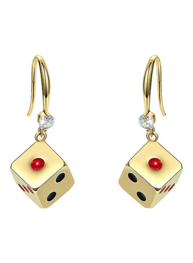 J.J Hand made Personalized Lucky Dice Earrings - Image 1