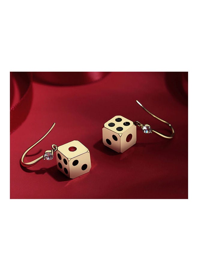 J.J Hand made Personalized Lucky Dice Earrings - Image 2