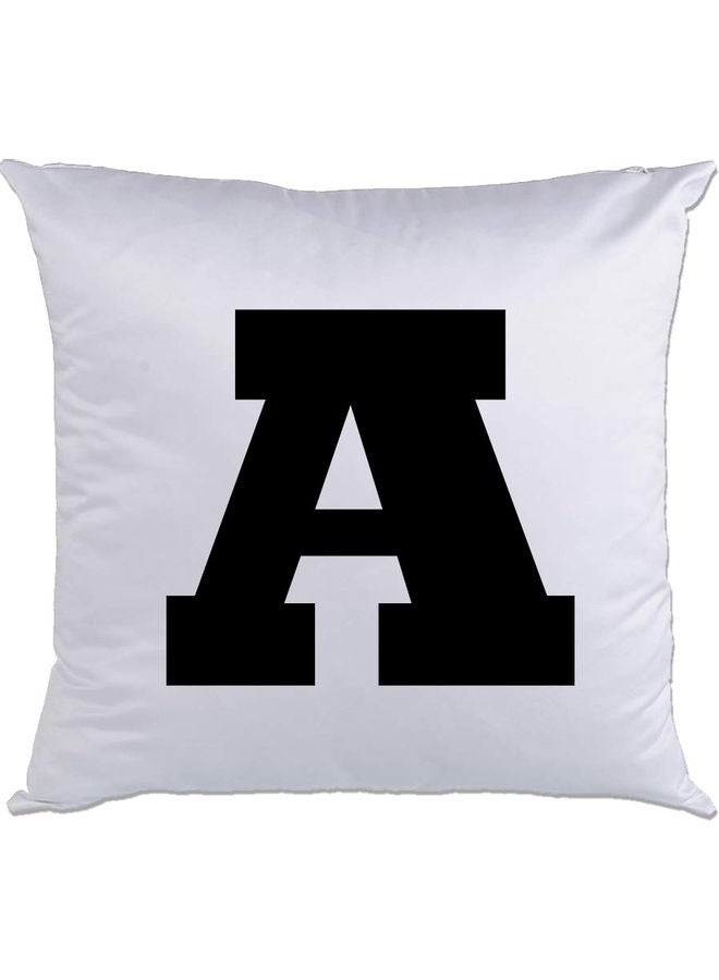 AMC DESIGN A Printed Cushion White/Black 40x40cm 