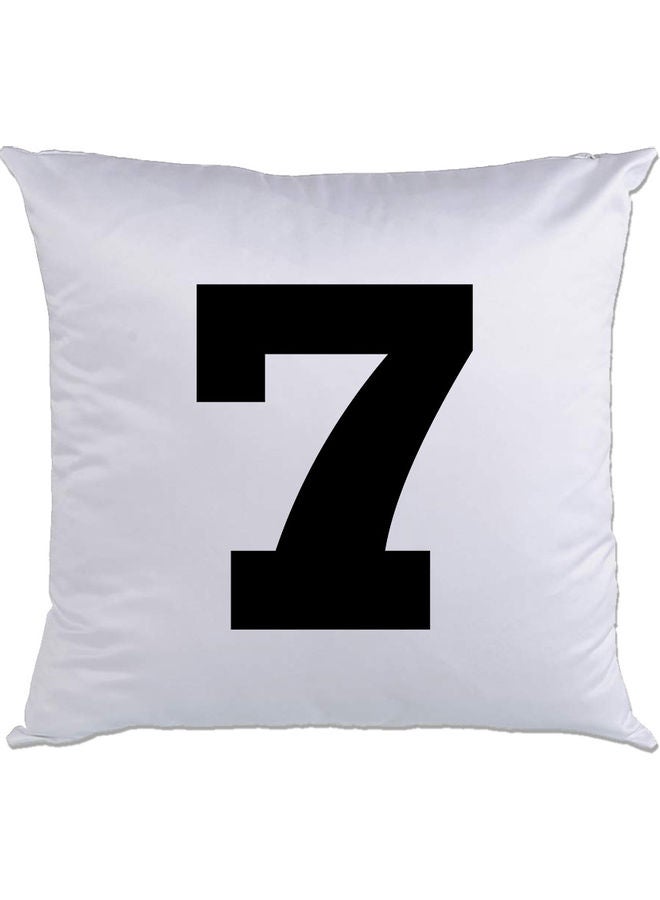 AMC DESIGN 7 Printed Cushion White/Black 40x40cm 