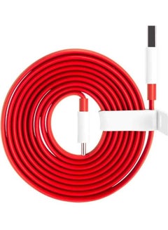 OnePlus Warp Fast Charge Type-C Cable Red/White  - Image 5
