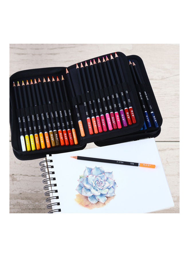 H&B 72-Piece Oil Painting Pencil Stick Art Set Multicolour  - Image 3