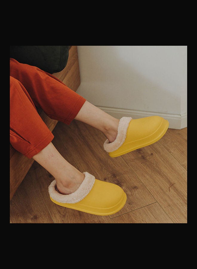 Generic - Winter Waterproof Slippers Yellow - Image 1