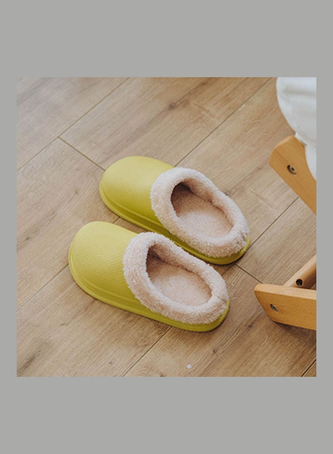 Generic - Winter Waterproof Slippers Yellow - Image 1