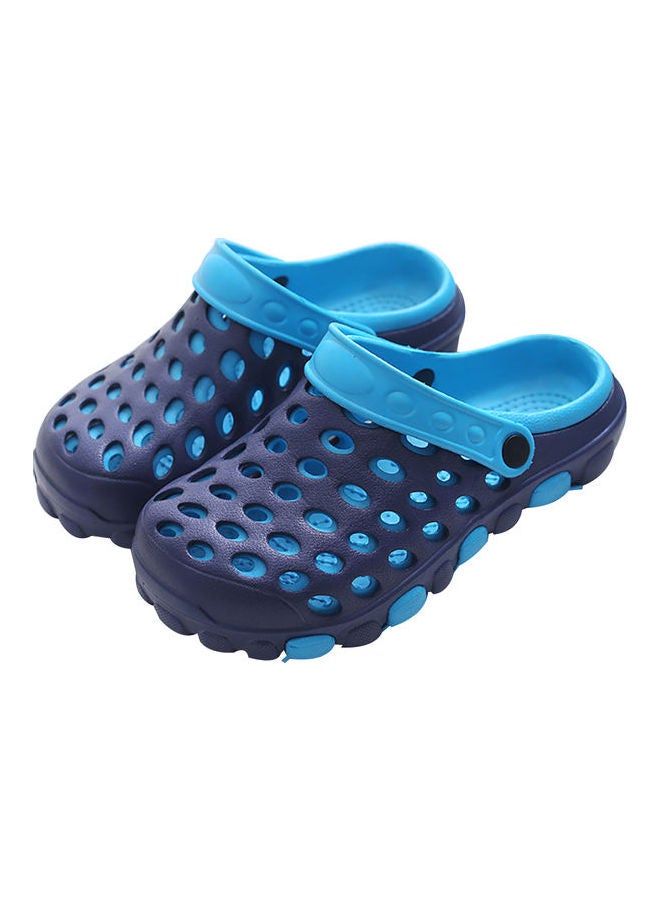 Multi Holes Anti-skid Outdoor Beach Sandals Blue - Image 1
