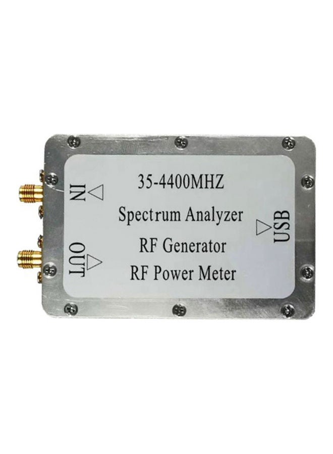 Generic - Spectrum Analyzer RF Generator With Cable Silver/White - Image 1