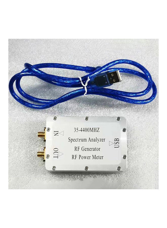 Generic - Spectrum Analyzer RF Generator With Cable Silver/White - Image 1