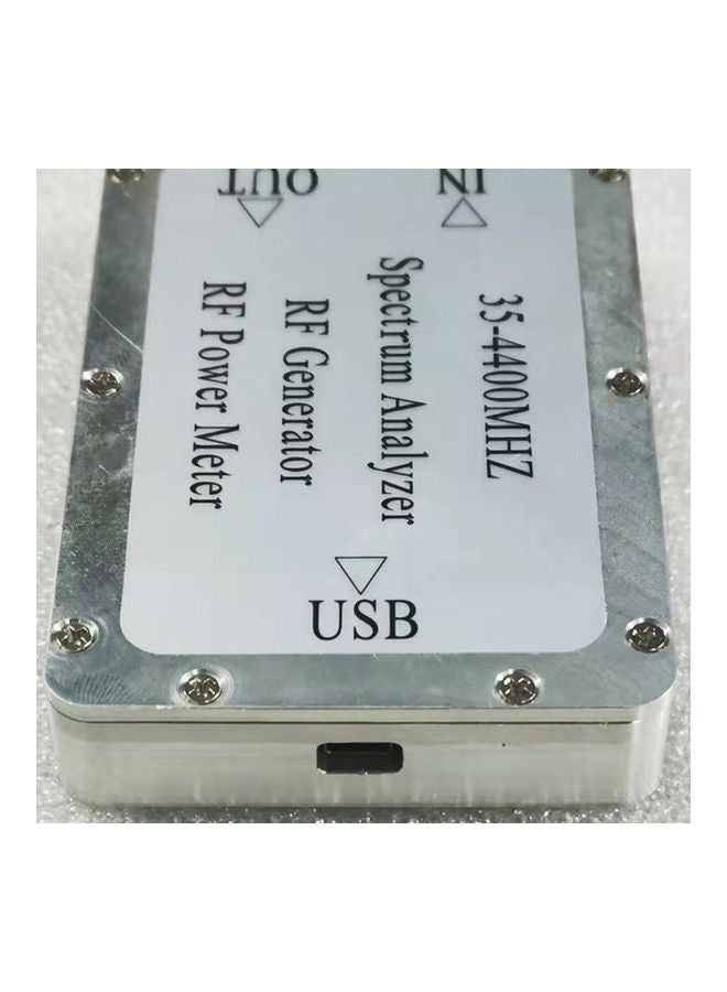 Generic - Spectrum Analyzer RF Generator With Cable Silver/White - Image 1