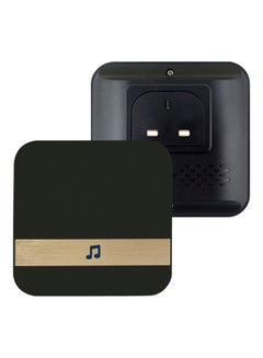 Generic Wireless Smart Video Doorbell Black/Gold  - Image 1