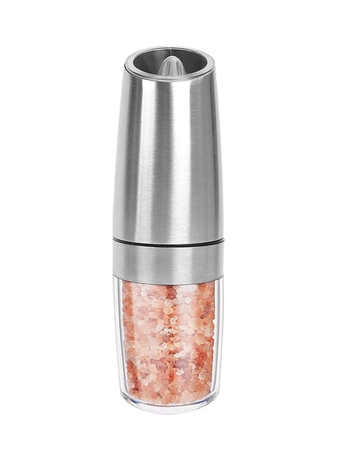 2-Piece Electric Pepper Grinders Silver/Clear - Image 5