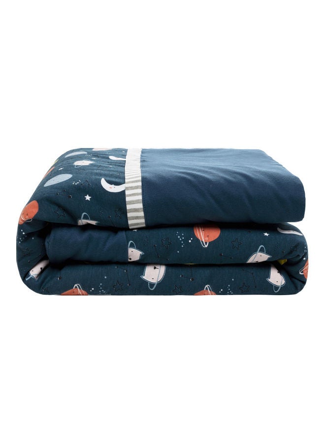 انسولار بطانية أطفال من القطن مزينة بطبعات - Image 3