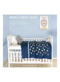 insular Printed Cotton Baby Blanket  - Image 4