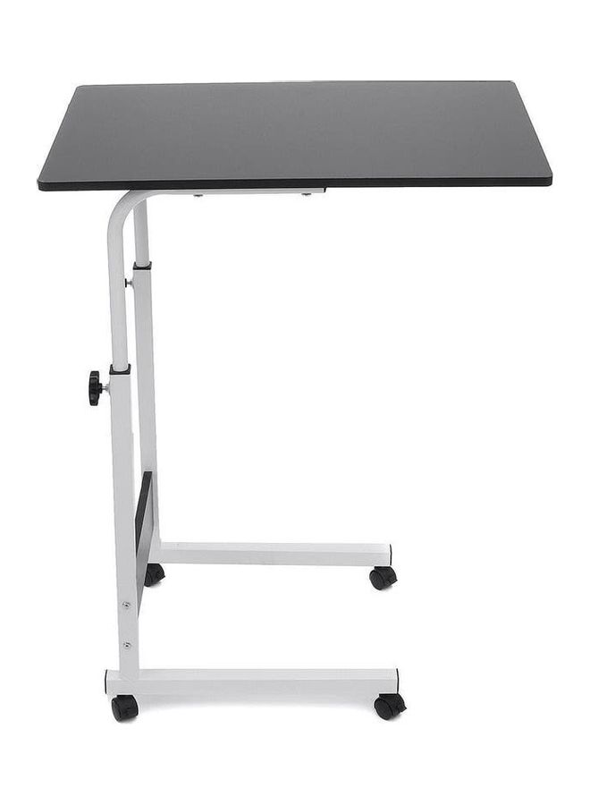 مكتب لابتوب بارتفاع قابل للتعديل أسود/ أبيض 60x40x90سم - Image 2