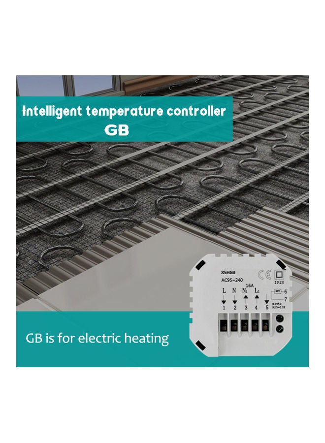 Intelligent Temperature Controller Thermostat Black - Image 3