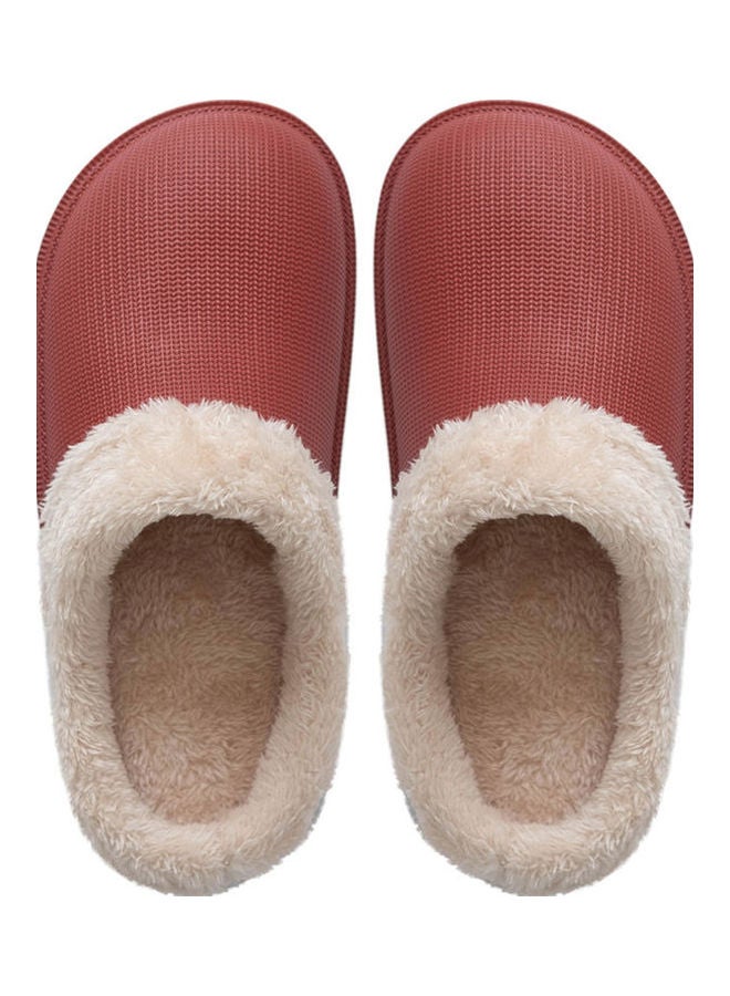 Generic - Winter Waterproof Slippers Red - Image 1