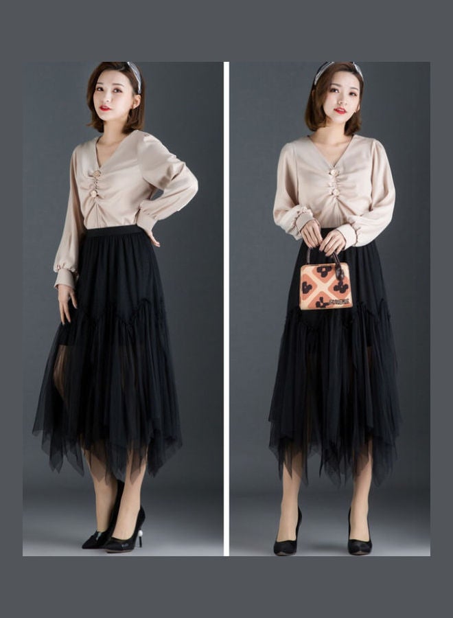 أوتاد تنورة شبكية عادية مطوية - Image 5