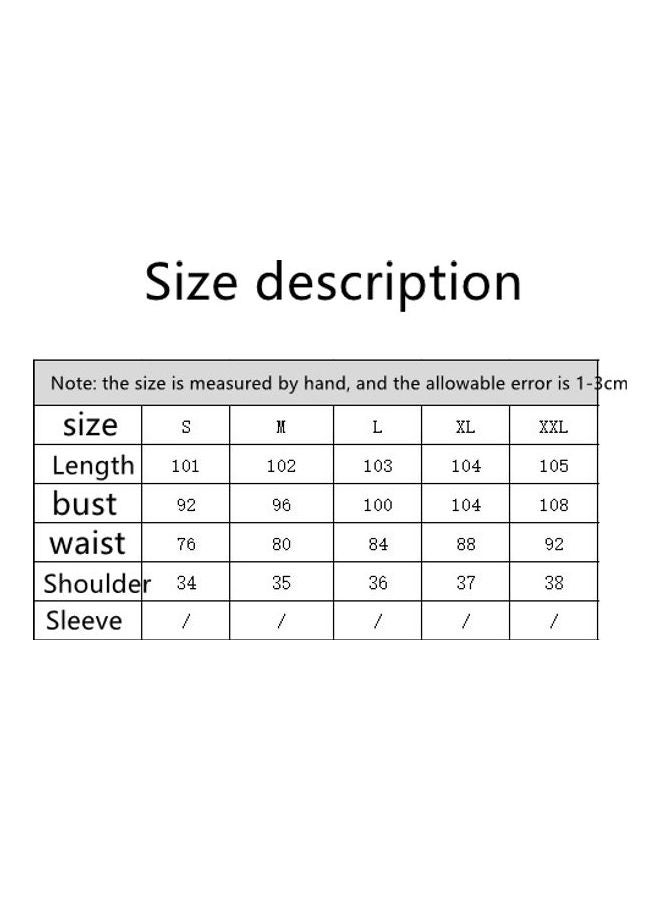 OUTAD - Lace Round Neck Belt Sweet Elegant Dress Blue - Image 1
