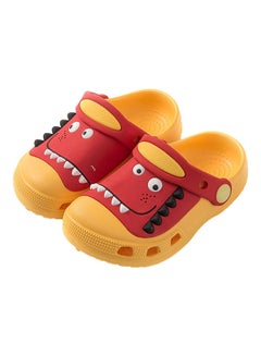 Summer Children Dinosaur Holes Breathable Slippers Multicolour