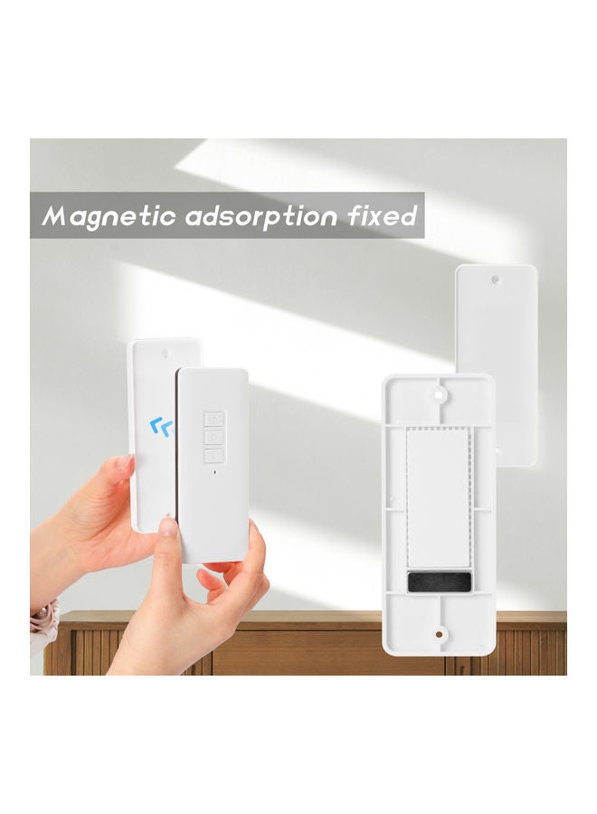 Generic - Portable Curtain Motor Remote-Control 14838-1 White - Image 1