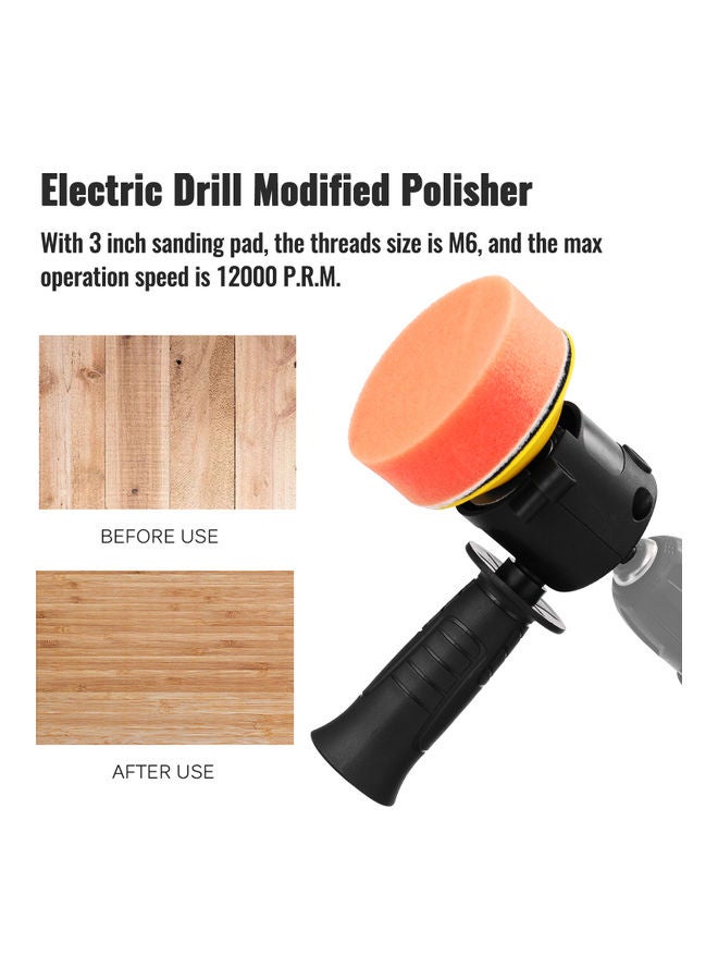 Generic Electric Drill Modified Polisher Refit Eccentric Tool Multicolour  - Image 4