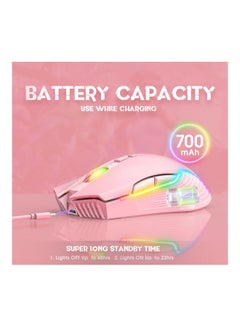 onikuma 2.4GHz Wireless Optical Gaming Mouse with RGB Light  - Image 3