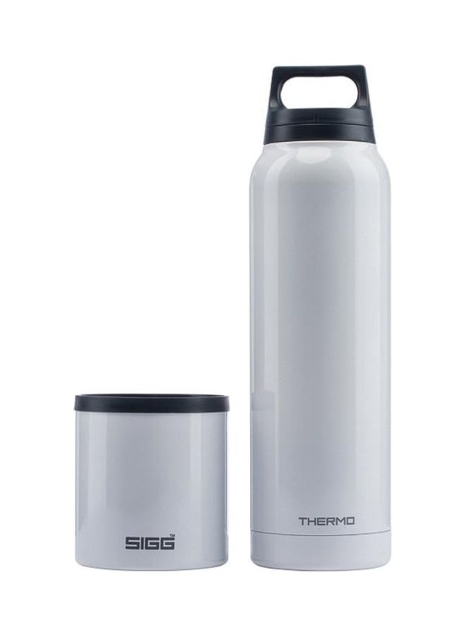 Stainless Steel Thermo Flask Hot & Cold White - v1622786453/N47972440A_2