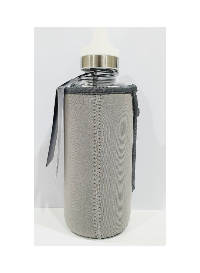 Glass Water Bottle Grey - v1622786456/N47972463A_4