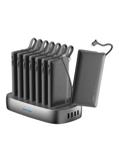 WST 8 In 1 Multiple Power Bank Docking Station Black  - Image 1