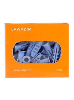 LAWAZIM Screw Anchor Box Blue 8mm  - Image 1