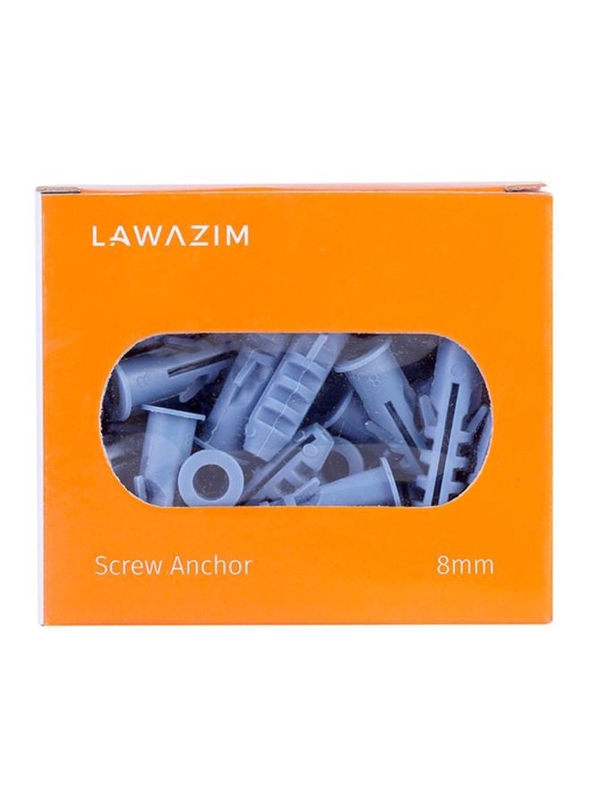 LAWAZIM - Screw Anchor Box Blue 8mm - Image 1