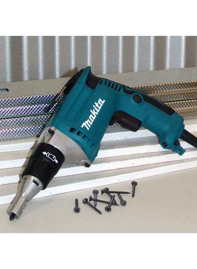 ماكيتا DryWall Screwdriver 1/4 Blue/Grey/Black 7.5x31x27cm  - Image 4