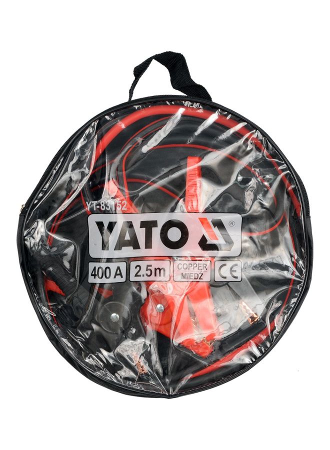 Yato Jump Starter Wires Red/Black/Grey 29cm - Image 2