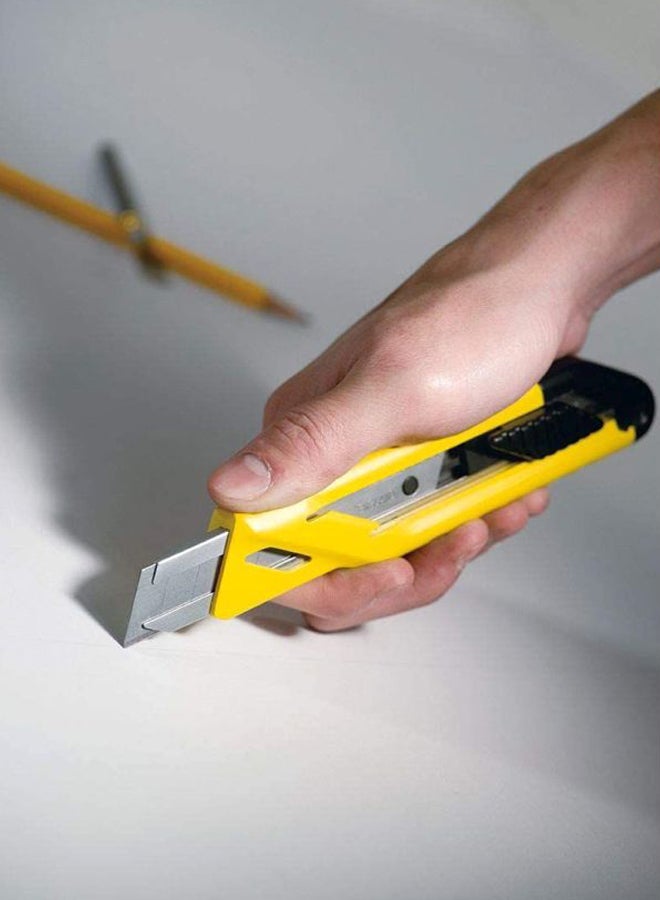 Stanley Knife Auto Snap-Off 18mm STHT10265-8 Yellow/Black/Silver  - Image 2