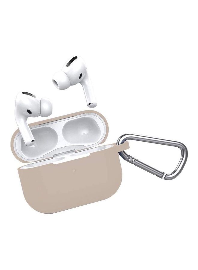 أي سي إس غطاء حماية واق مُزود بمشبك لسماعات أبل آيربودز برو رمادي - Image 2