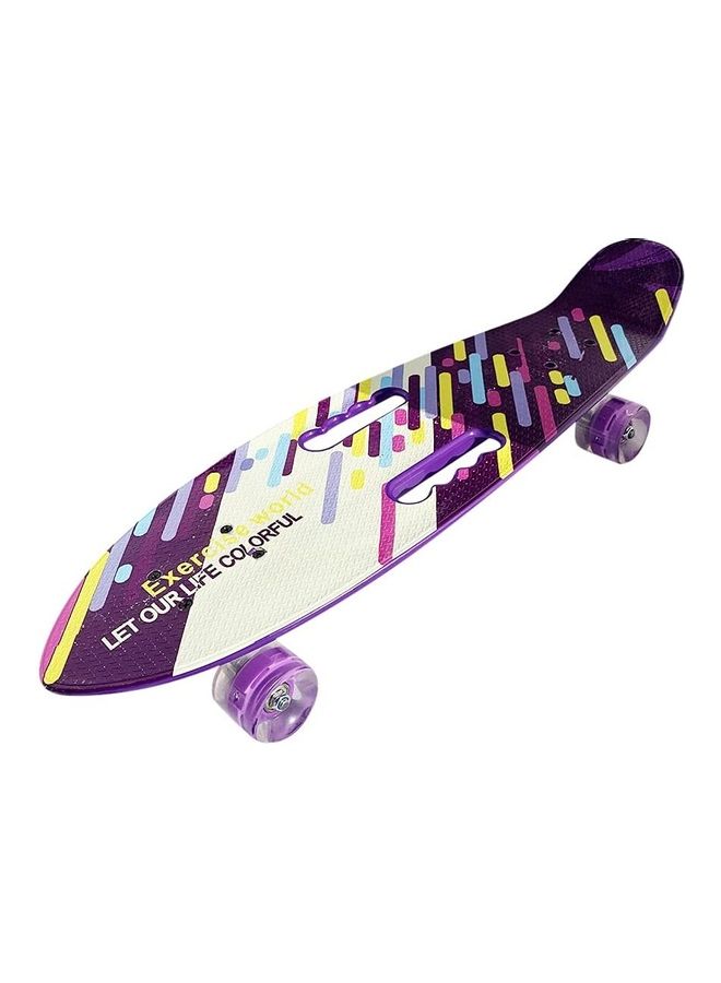 Sunshine Skateboard With LED Flash Wheel - Image 1
