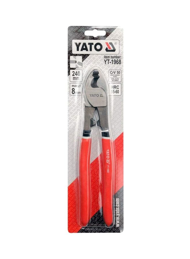 Yato Cable Cutter 235mm YT-1968 Grey/Orange 10inch  - Image 2