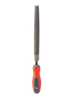 suki Half Round File Silver/Orange/Black 