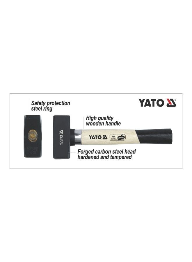 Yato Stoning Hammer Beige/Black 1.25kg - Image 2
