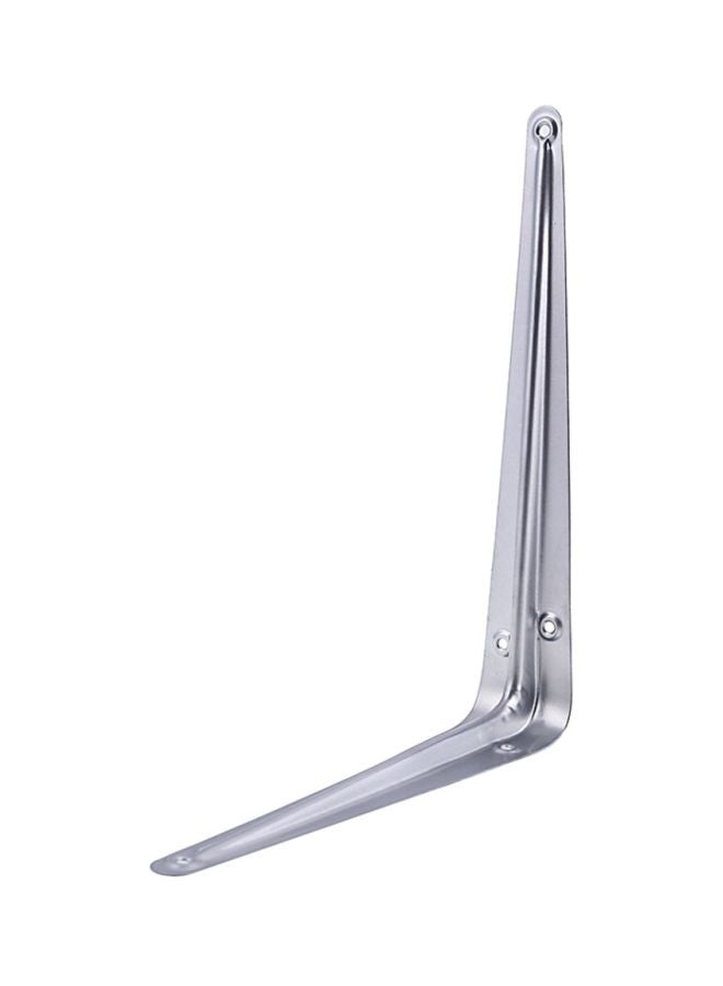 LAWAZIM Right Angle Shelf Bracket Silver 10x12x0.1cm  - Image 1