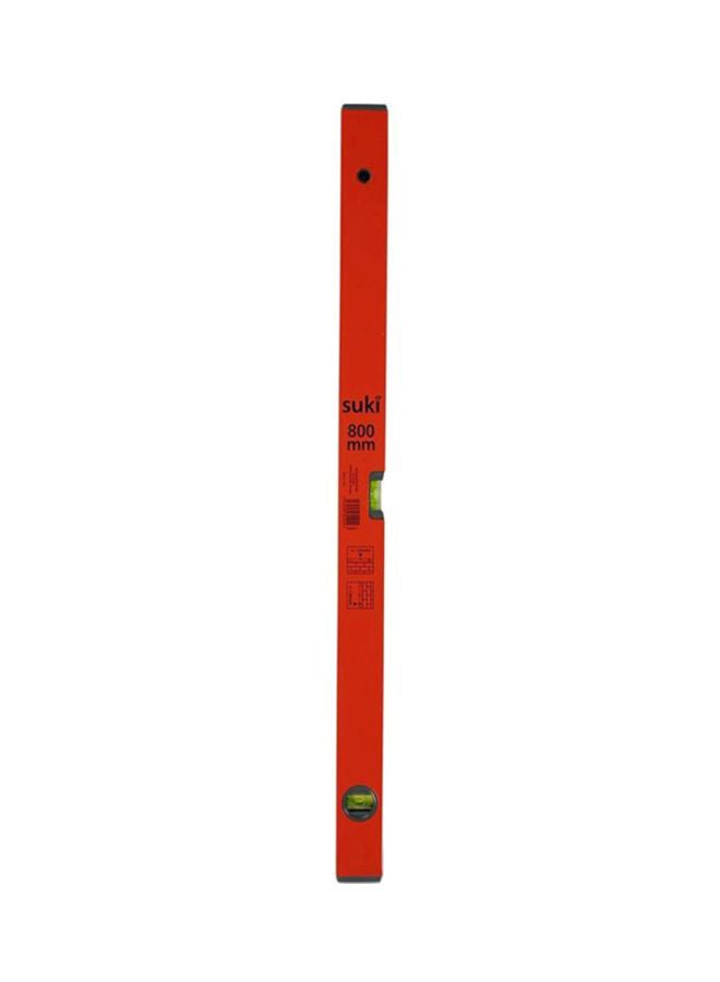 suki Aluminium Spirit Level Orange/Green/Grey 