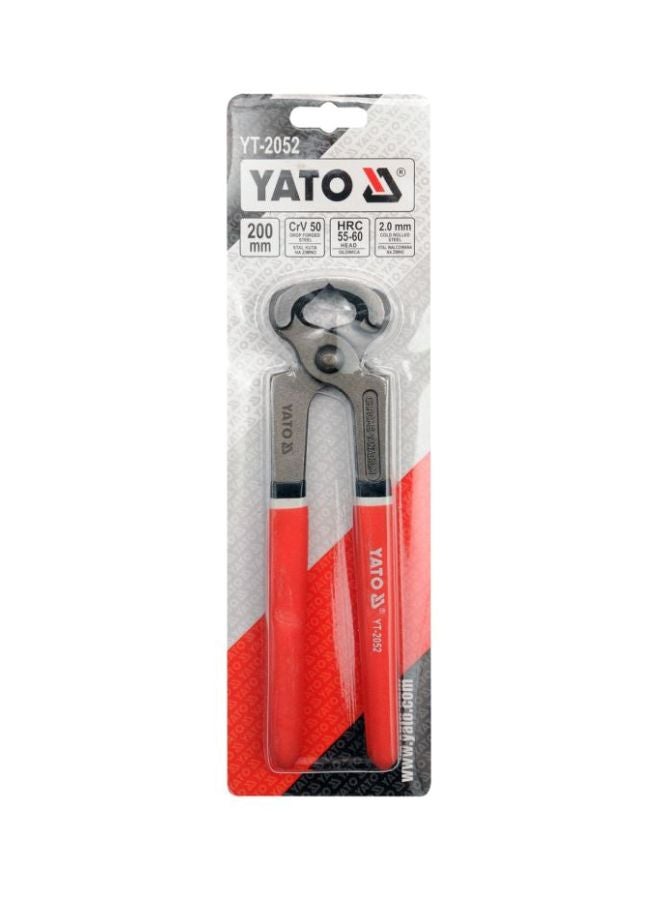 Yato Pincers 8-Inch 200mm YT-2052 Silver/Red/Black - Image 2