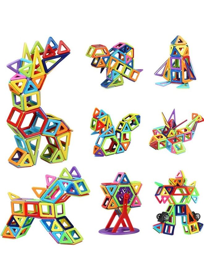 114-Piece Magnetic Building Toy - Image 1